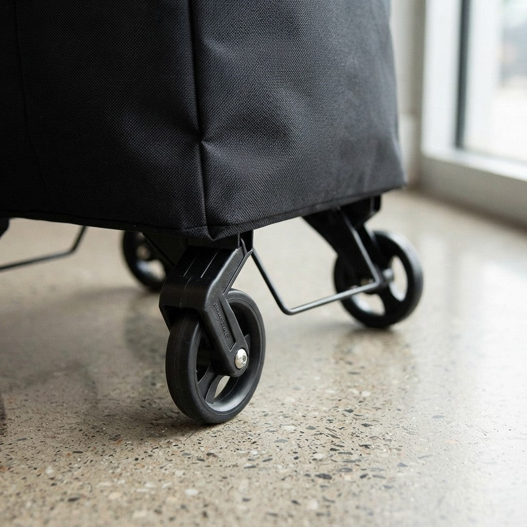 Folding Oxford Shopping Trolley Bag