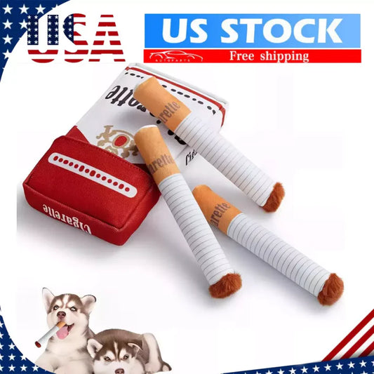 Juguetes para perros con cigarrillos