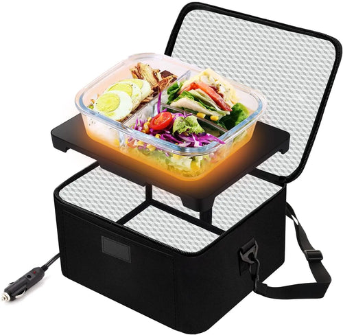 Boîte à lunch chauffe-plats portable