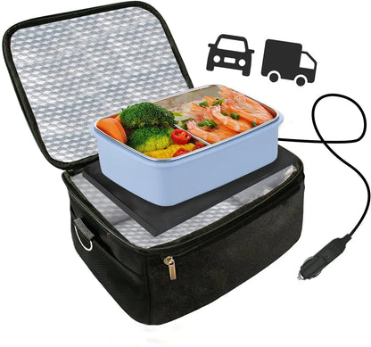 Boîte à lunch chauffe-plats portable